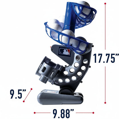 Franklin Sports MLB Electronic Baseball Pitching Machine Adjustable Height